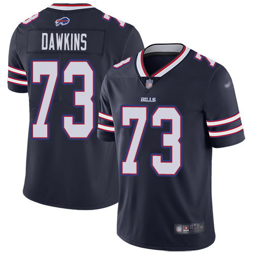 Men Buffalo Bills 73 Dion Dawkins Limited Navy Blue Inverted Legend NFL Jersey